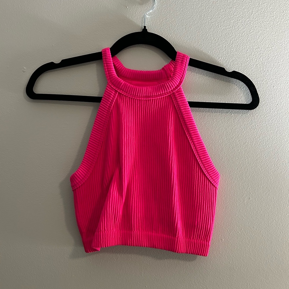 Hot Pink Aerie Top